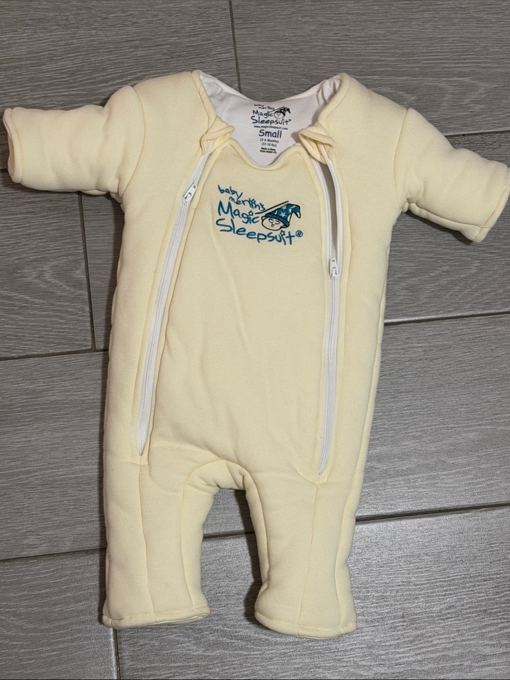 Baby Merlins Magic sleepsuit